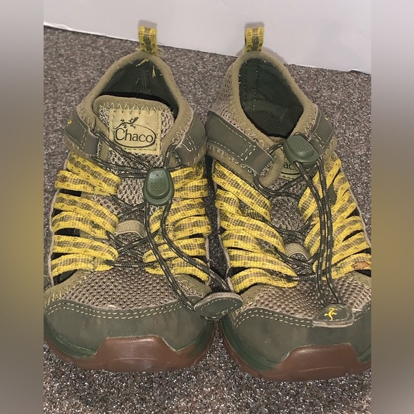 Chaco Outcross 2 Green (Youth Size 12) Water / Hiking Shoes  Junior Size - Picture 3 of 8